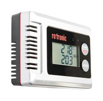 ROTRONIC HL-1D Data Logger, 0-100%RH, -30 to 70°C, Temperature & Humidity, 1 Channel, 32000 Samples, USB, LCD