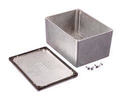 HAMMOND 1550WK Metal Enclosure, w/Gasket, Small, Diecast Aluminum, 140 mm, 102 mm, 72 mm, IP66