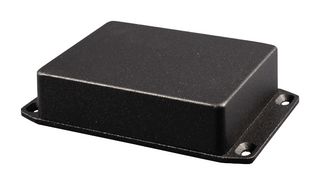 HAMMOND 1590WXXFLBK Metal Enclosure, Small, Diecast Aluminum, 121.2 mm, 116.1 mm, 39.4 mm, IP65