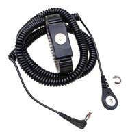 DESCO 09205 Wristband, Adjustable, Snap, Onyx, 12ft