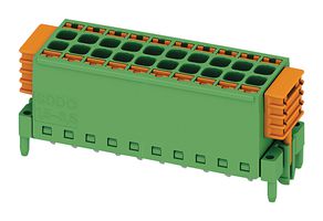 PHOENIX CONTACT 1848697 Wire-To-Board Terminal Block, SKEDD, 3.5 mm, 7 Positions, 24 AWG, 16 AWG, 1.5 mm², Push In