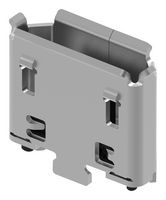 GCT USB3160-30-0070-1-C USB Stacked Connector, Ultra Low Profile, 2.8A, Micro USB Type B, USB 2.0, 5 Positions, Vertical