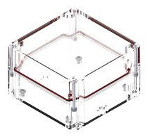 SERPAC RB55P14C16C Plastic Enclosure, Watertight, Junction Box, Polycarbonate, 74.9 mm, 120 mm, 120 mm, IP67