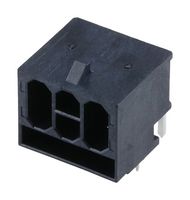 MOLEX 221751-0061 Rectangular Connector, Micro-Fit+ 221751 Series, 12 Contacts, Header, Through Hole Right Angle