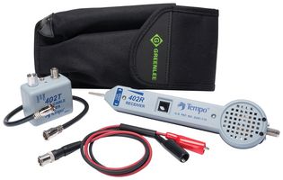 TEMPO COMMUNICATIONS 402K CATV CABLE TONE TEST KIT W/TX/RX
