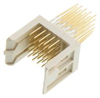 AMPHENOL COMMUNICATIONS SOLUTIONS 89006-126LF Connector, Metral 89006 Series, 30 Contacts, 2 mm, Header, Press Fit, 5 Rows