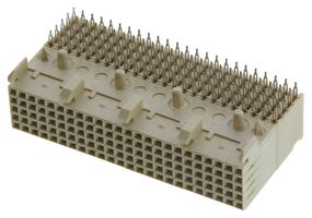 AMPHENOL COMMUNICATIONS SOLUTIONS 89094-102LF Connector, FCI Metral 89094 Series, 120 Contacts, 2 mm, Receptacle, Press Fit, 5 Rows