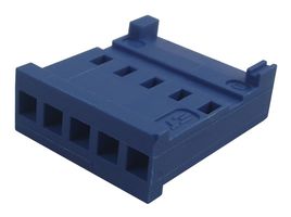 TE CONNECTIVITY - AMP 281838-5 Connector Housing, AMPMODU HE 13/HE 14, Socket, 5 Positions, 2.54 mm