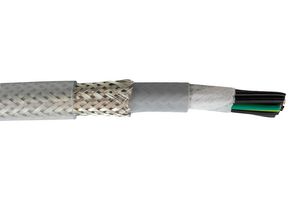 ALPHA WIRE 471215CY CL321 Multiconductor Cable, Pro-Met®, CY Control, Shielded, 12 Conductor, 15 AWG, 1.5 mm², 164 ft, 50 m