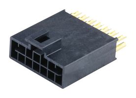 MOLEX 225148-1114 Pin Header, Power, Wire-to-Board, 2.5 mm, 2 Rows, 14 Contacts, Solder Cup, Nano-Fit 225148 Series