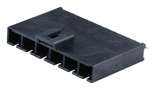 MOLEX 224862-0061 Pin Header, Power, Wire-to-Board, 5.7 mm, 1 Rows, 6 Contacts, Solder Cup, Mega-Fit 224862 Series