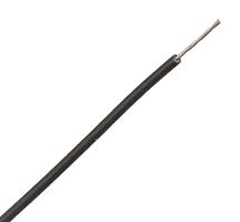 ALPHA WIRE 422601 BK001 Wire, PVC, Black, 26 AWG, Solid, 1000 ft