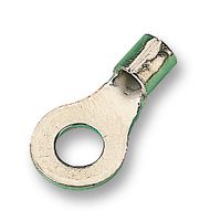 AMP - TE CONNECTIVITY 322733 Ring Tongue Terminal, Heat Resistant, M6, 1/4", 14 AWG, 2 mm², STRATO-THERM Series