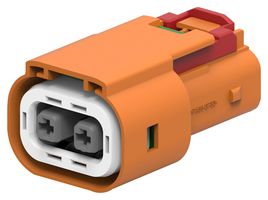 TE CONNECTIVITY 4-2103177-2 Automotive Connector Housing, HVA 280 Series, Plug, 2 Positions