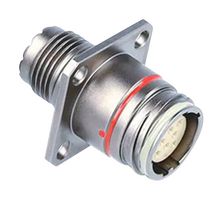 ODU-USA GFTAAT0-E010SN-0000 Circular Connector, AMC Series T, MIL-DTL-38999 Series, Wall Mount Receptacle, 10 Contacts