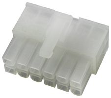 TE CONNECTIVITY - AMP 1-794954-2 Connector Housing, VAL-U-LOK Series, Receptacle, 12 Positions, 4.2 mm