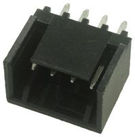 TE CONNECTIVITY - AMP 2-644861-4 Pin Header, Wire-to-Board, 2.54 mm, 1 Rows, 4 Contacts, Through Hole Straight, MTA-100 Series