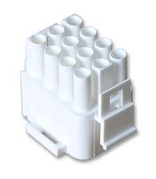 TE CONNECTIVITY - AMP 350735-4 Connector Housing, Universal MATE-N-LOK Series, Plug, 12 Positions, 6.35 mm