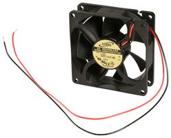 ADDA AD0812VB-A71GP DC Axial Fan, 12 V, Square, 80 mm, 25 mm, Ball Bearing, 72 CFM