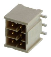 SAMTEC IPL1-103-02-L-D-K Pin Header, Wire-to-Board, 2.54 mm, 2 Rows, 6 Contacts, Surface Mount, IPL1 Series