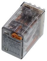 FINDER 55.34.8.024.0050 Power Relay, 4PDT, 24 VAC, 7 A, 55 Series, Socket