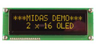 MIDAS DISPLAYS MCOB21609AV-EYP