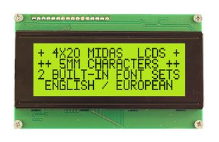MIDAS DISPLAYS MC42005A6WK-SPTLY-V2