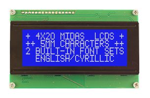MIDAS DISPLAYS MC42005A6WR-BNMLW-V2