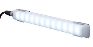 PATLITE (U.S.A.) CLA3-02CSN-C LED Work Light, Daylight, 6500K, 300mm Length, 4.5W, 24VDC Supply, M12 Connector, CLA-02 Series