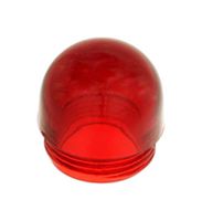 DIALIGHT 0950931 Indicator Lens, Transparent Finish, Red, Stovepipe, Lens Cap