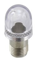 DIALIGHT 1370937 Indicator Lens, Non-Diffused, Transparent Finish, Transparent, Stovepipe, 0.472 ", Lens Cap