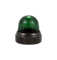 DIALIGHT 1691192203 Indicator Lens, Non-Diffused w/Internal Fluting, Green, Stovepipe, 0.691 ", Lens Cap