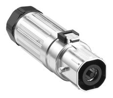 AMPHENOL INDUSTRIAL TS061210WC11U High Power Connector, Size 12, 1Pwr, TS1 Series, Plug, 2 kVDC, 450 A, Cable Mount, Crimp