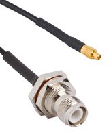 AMPHENOL RF 095-900-581-011 RF / Coaxial Cable Assembly, IP67, 3GHZ Frequency, 11 ", 279.4 mm, RG174, MMCX Plug