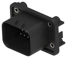 TE CONNECTIVITY 2492564-1 Automotive Connector, AMPSEAL Series, Right Angle Panel Mount Header, 14 Contacts, PCB Pin