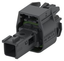 TE CONNECTIVITY 1802105-1 Automotive Connector Housing, Key A, Black, MATEnet Series, Receptacle, 1 Positions