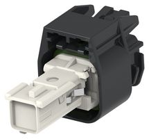 TE CONNECTIVITY 1802113-2 Automotive Connector Housing, Key B, White, MATEnet Series, Receptacle, 1 Positions