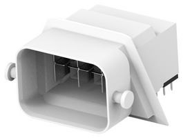 TE CONNECTIVITY 2351577-2 Automotive Connector, Key B, White, MATEnet Series, Right Angle Header, 12 Contacts, PCB Pin