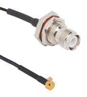 AMPHENOL RF 095-900-594-011 RF / Coaxial Cable Assembly, 6GHz Frequency, 11 ", 279.4 mm, RG316, MCX Right Angle Plug