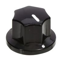 VISHAY ACCKPS1412NLR6 Knob, Skirted Shaft, 6 mm, ABS (Acrylonitrile Butadiene Styrene)