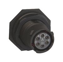 SOURIAU-SUNBANK / EATON UTS712D10P Circular Connector, Sealed Circular Connector, Trim Trio UTS Series, Jam Nut Receptacle