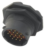 SOURIAU-SUNBANK / EATON UTS714D19P Circular Connector, Sealed Circular Connector, Trim Trio UTS Series, Jam Nut Receptacle