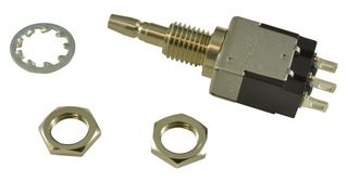 NKK SWITCHES EB2065 Pushbutton Switch, EB Series, 6.4 mm, SPDT, On-On, Plunger for Cap
