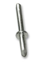 ETTINGER 013.14.239 Turret Solder / Press Mount Terminal, Non Insulated, 1.3 mm, Silver, 13.5 mm, 5 mm