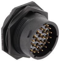 SOURIAU-SUNBANK / EATON UTSX718D32P Circular Connector, Standard Circular Connector, TRIM TRIO UTSX Series, Jam Nut Receptacle