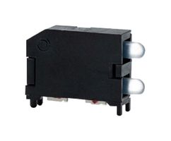 DIALIGHT 592-4230-313NF Circuit Board Indicator, Round, Bi-Level, Red, Green, Blue, Red, Green, 2 LEDs, SMD - Right Angle