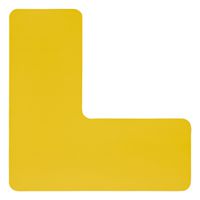 BRADY 177039 TOUGHSTRIPE MAX FLOOR MARKING CORNER L-SHAPE 2 IN W X 5 IN H YELLOW PACK OF 20 ROHS COMPLIANT: YES