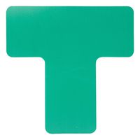 BRADY 177095 TOUGHSTRIPE MAX FLOOR MARKING DIVIDER T-SHAPE 2 IN W X 5 IN H GREEN PACK OF 20 ROHS COMPLIANT: YES
