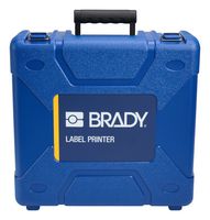 BRADY I4311-HC Printer Hard Case, Plastic, Blue, 17" x 6.5" x 17.5"
