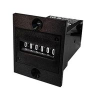 TRUMETER KE610FL10AC120 Counter, Non-Reset, Flange Mount, 6 Digit, 0.16" H, 120 VAC, -20 to 65 °C, KE610 Series